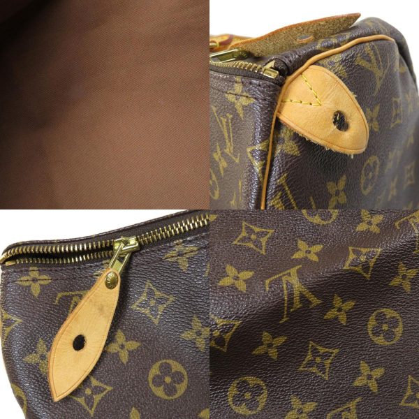 6 Louis Vuitton Speedy 40 Monogram Boston Bag Monogram Canvas