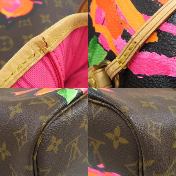 6 Louis Vuitton Neverfull MM Monogram Rose Tote Bag Monogram Canvas