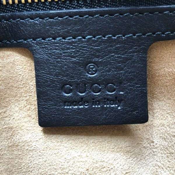 6 Gucci Sylvie 2way Handbag Shoulder Bag Black