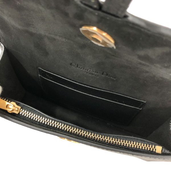 6 Christian Dior Saddle Waist Bag Black