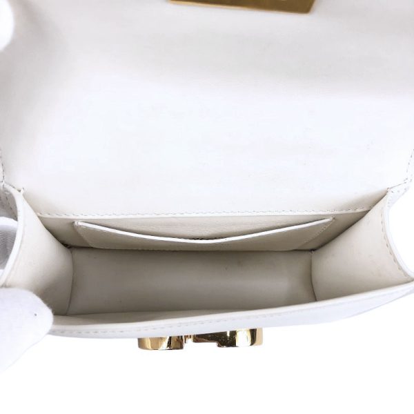 6 Christian Dior Montaigne Micro Bag Ivory Shoulder Bag