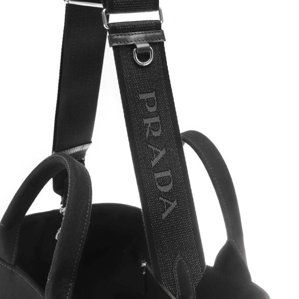 6 Prada Tote Bag 2way Bag Shopping Bag Black