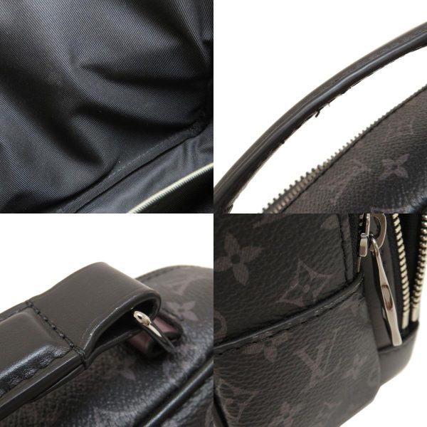 6 Louis Vuitton Patchwork Messenger Multi Pocket Business Bag Monogram Eclipse