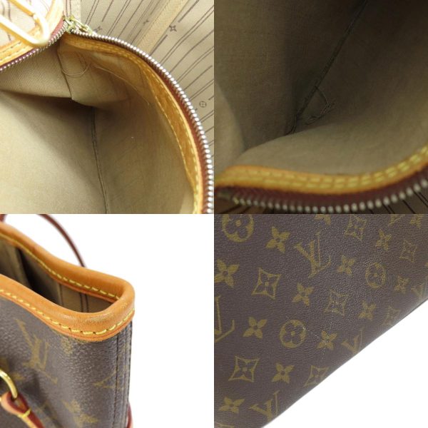 6 Louis Vuitton Neverfull MM Tote Bag Monogram Canvas