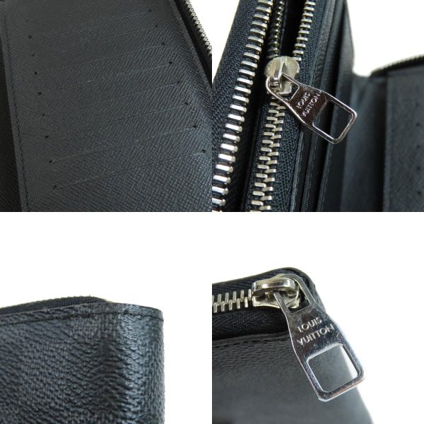 6 Louis Vuitton Zippy Wallet Vertical Damier Graphite Long Wallet With Coin Purse Damier Canvas