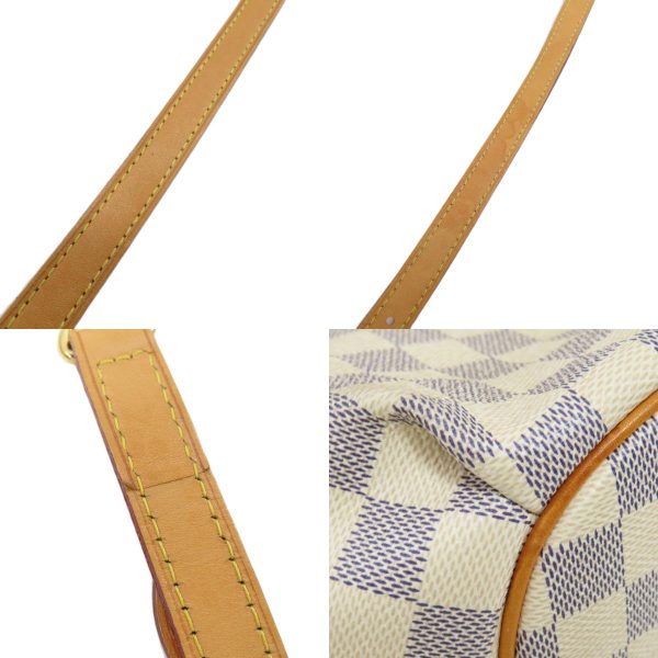 6 Louis Vuitton Riviera PM Damier Azur Handbag Damier Canvas