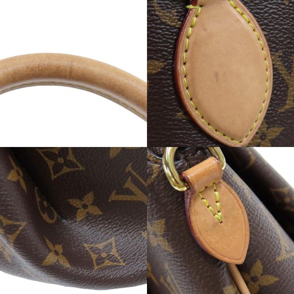 6 Louis Vuitton Rivoli MM Monogram Handbag Monogram Canvas