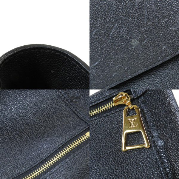 6 Louis Vuitton Melie Empreinte Hobo Bag Black