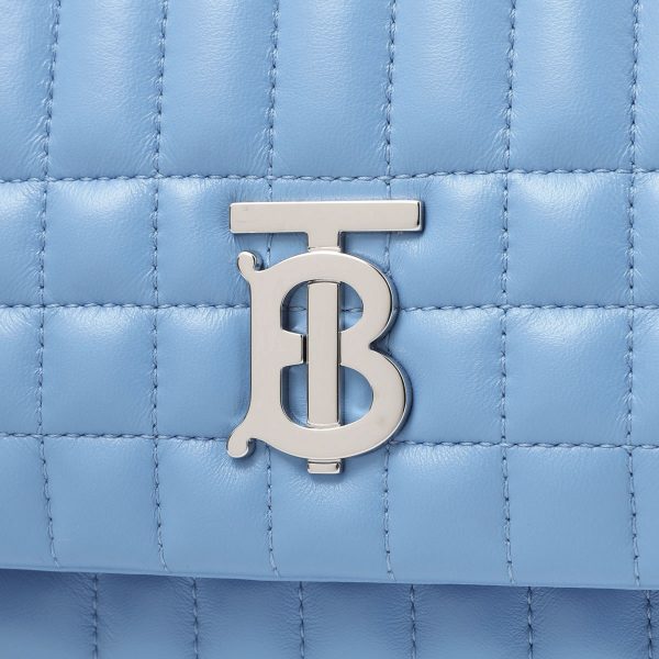 7 Burberry Shoulder Bag 2way Satchel Bag Blue