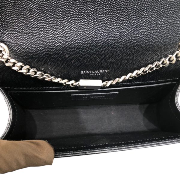 7 Saint Laurent Kate Tassel Small Black Shoulder Bag