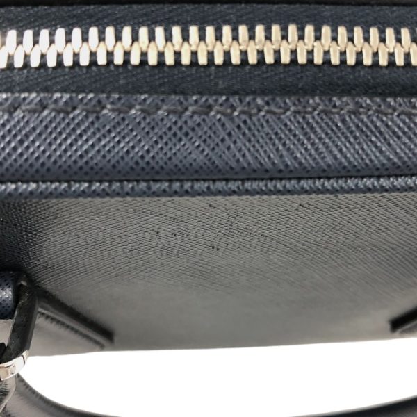 7 Prada Business Bag Leather Navy