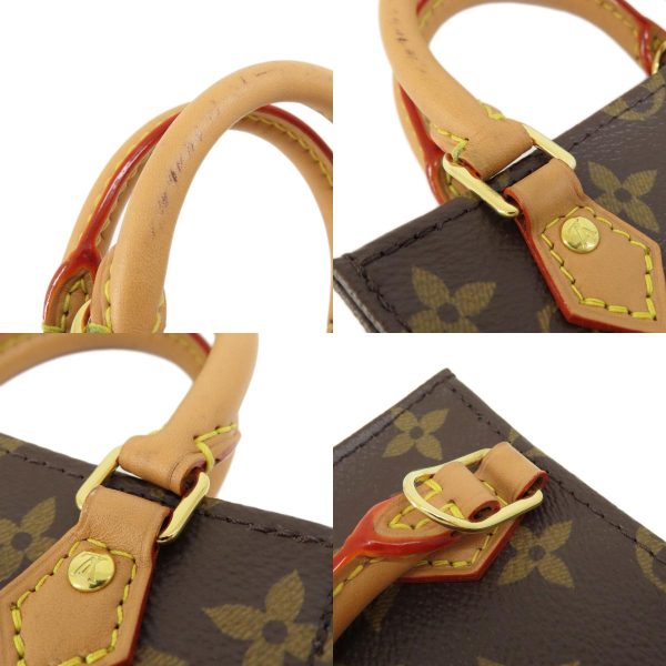 7 Louis Vuitton Petite Sac Plat Monogram Handbag Monogram Canvas