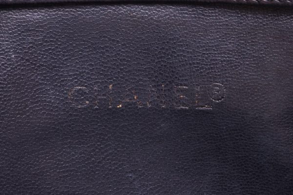 7 Chanel Turnlock Double Ball Charm Mini Chain Lambskin Black