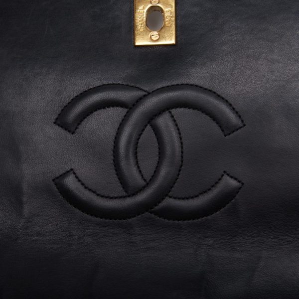 7 Chanel Matelasse Design Flap Chain Lambskin Black