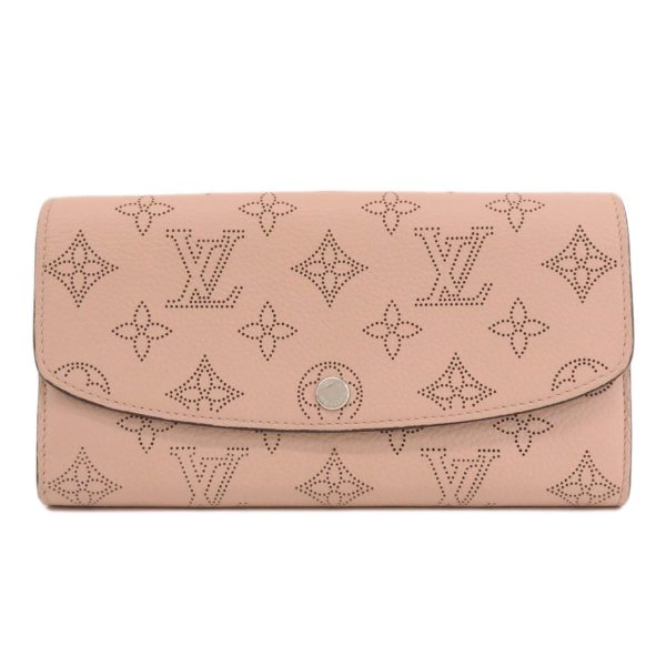 8 Louis Vuitton Portefeuille Iris Long Wallet With Coin Purse Mahina Leather