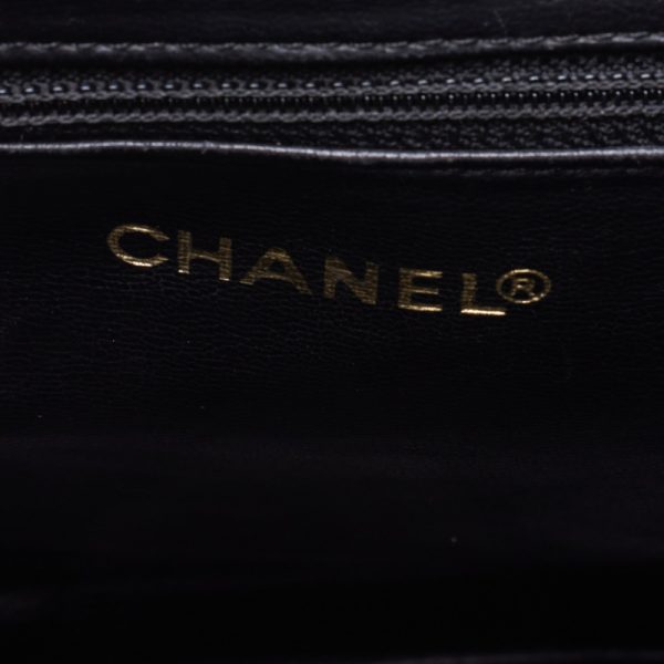 8 Chanel Chain Backpack Caviar Skin Black