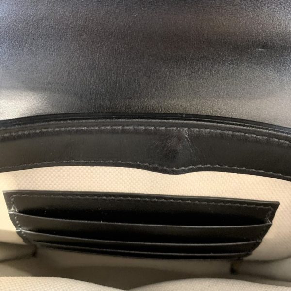 9 Gucci GG Embossed 2way Shoulder Bag Black