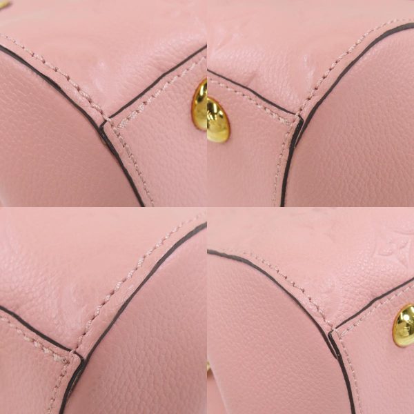 9 Louis Vuitton Montaigne BB Rose Poudre Handbag Empreinte