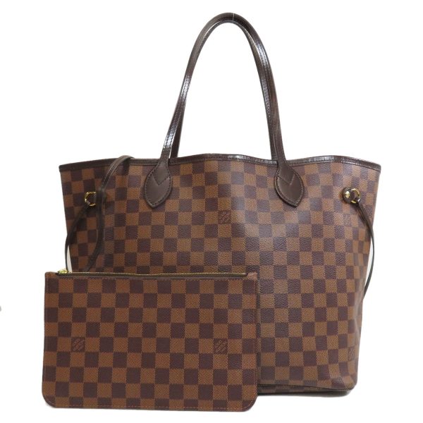 1 Louis Vuitton Neverfull MM Damier Tote Bag Damier Canvas