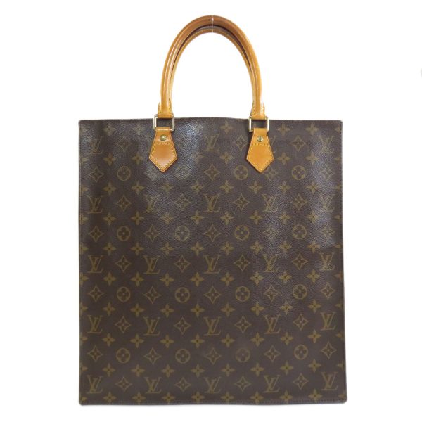 1 Louis Vuitton Sac Plat Monogram Handbag Monogram Canvas