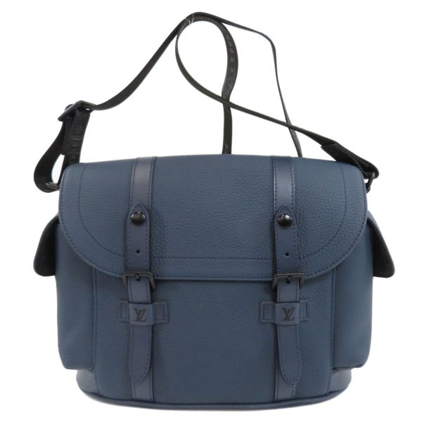 1 Louis Vuitton Christopher Messenger Shoulder Bag Taurillon Leather