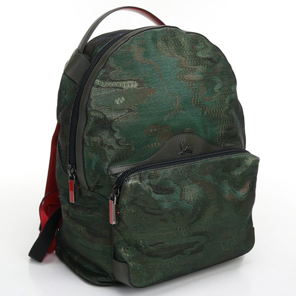 1 Christian Louboutin Backpack Rucksack Jacquard