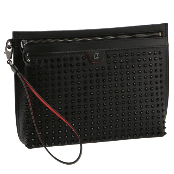 1 Christian Louboutin Citypouch Clutch Bag Black