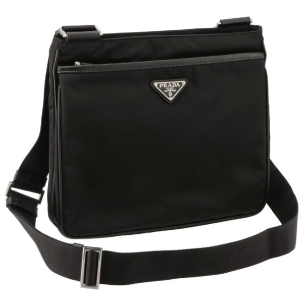 1 Prada Eco Nylon Shoulder Bag Nero Black