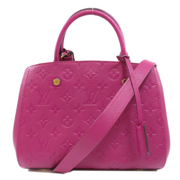 1 Louis Vuitton Montaigne BB Emprene Handbag