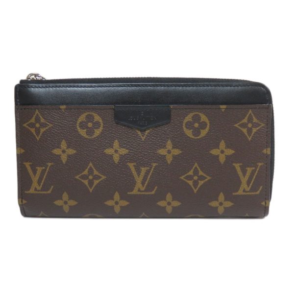 1 Louis Vuitton Zippy Dragonne Monogram Macassar Long Wallet With Coin Purse