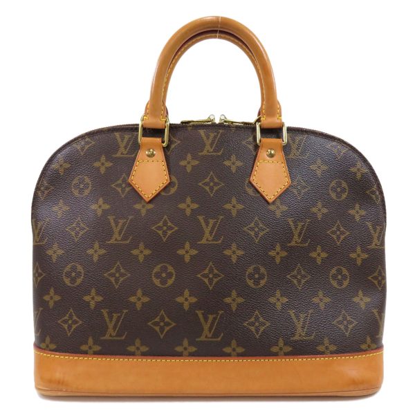 1 Louis Vuitton Alma Monogram Handbag Monogram Canvas