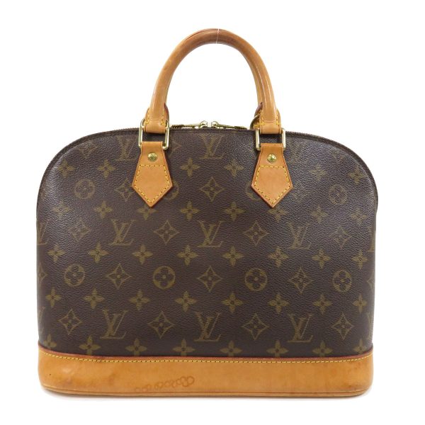 1 Louis Vuitton Alma Monogram Handbag Monogram Canvas