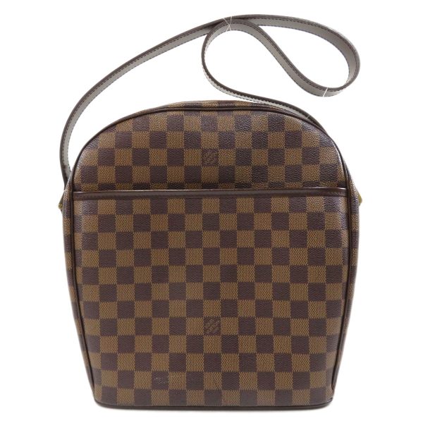 1 Louis Vuitton Ipanema GM Damier Ebene Shoulder Bag Damier Canvas