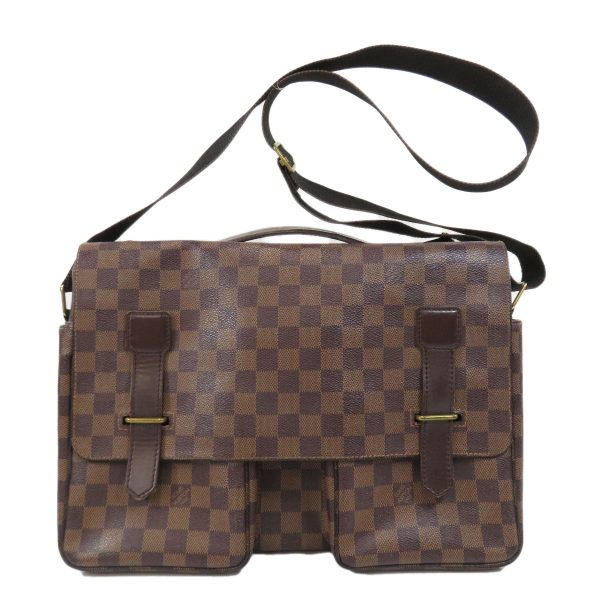 1 Louis Vuitton Broadway Damier Ebene Business Bag Damier Canvas