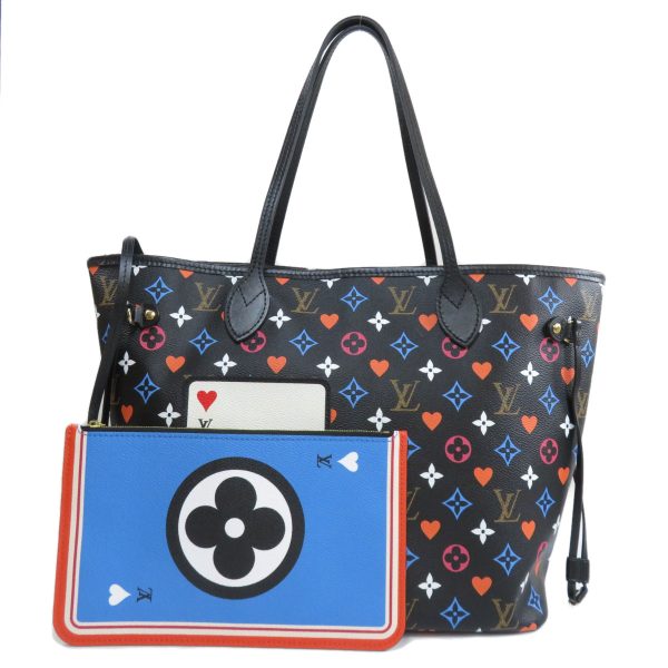 1 Louis Vuitton Game On Neverfull MM Tote Bag Monogram Canvas