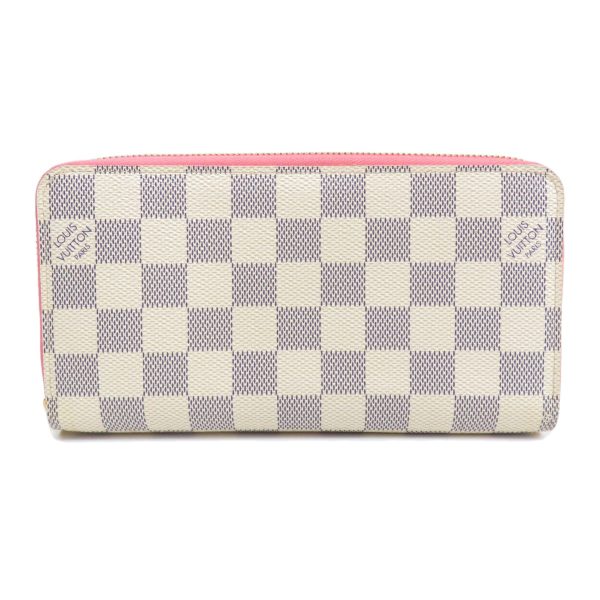 1 Louis Vuitton Zippy Wallet Damier Azur Long Wallet With Coin Purse Damier Canvas