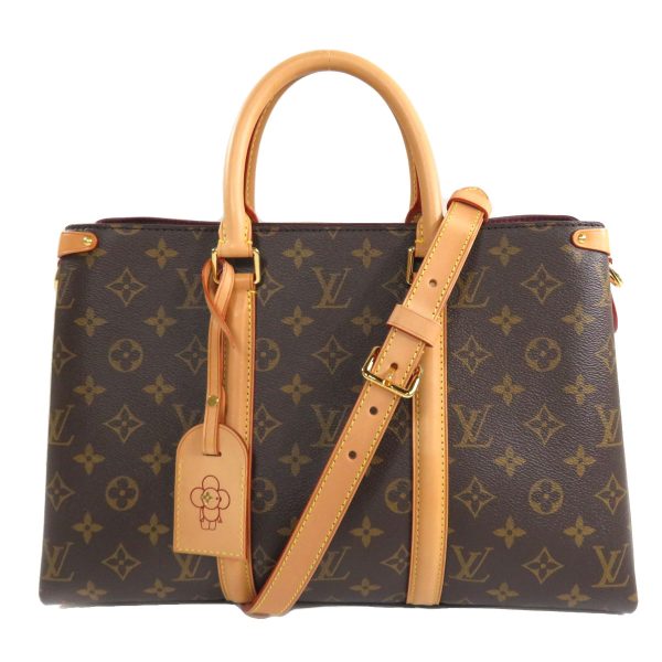 1 Louis Vuitton Soufflot MM Handbag Monogram Canvas