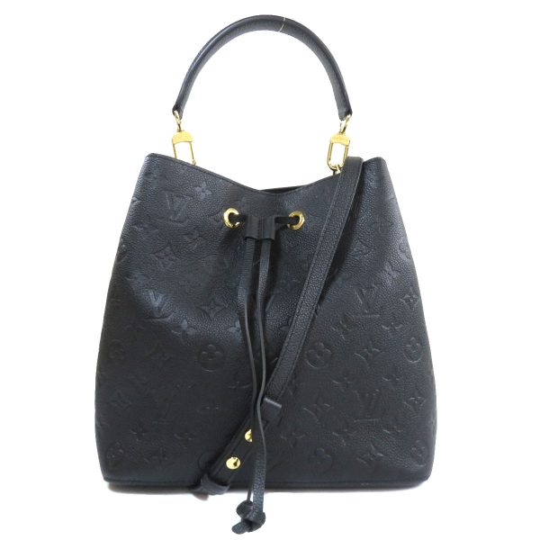 1 Louis Vuitton Neonoe Empreinte Leather Tote Bag Black