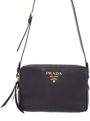 1 Prada Saffiano Leather Bifold Wallet Mini Blue