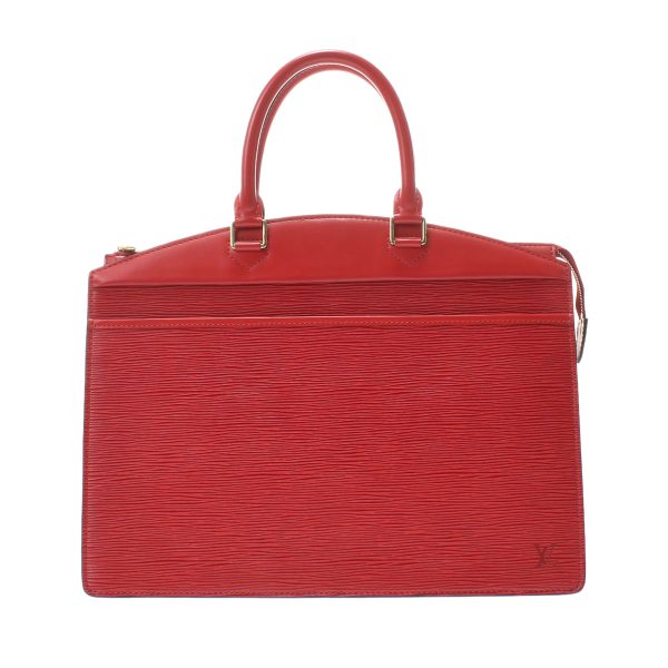 1 Louis Vuitton Epi Riviera Castilian Red Epi Leather Handbag