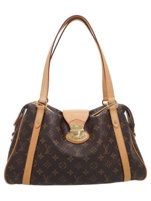 1 Louis Vuitton Keepall Bandouliere 50 Monogram 2WAY Bag Brown