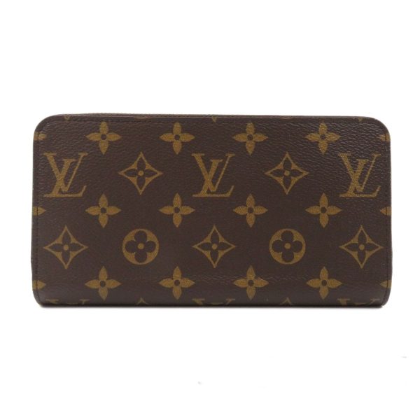 1 Louis Vuitton Zippy Wallet Monogram Long Wallet With Coin Purse Monogram Canvas