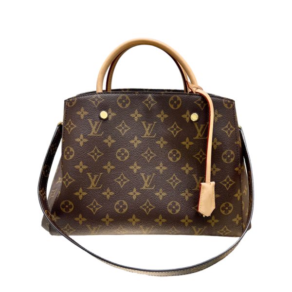 1 Louis Vuitton Montaigne BB Monogram Brown