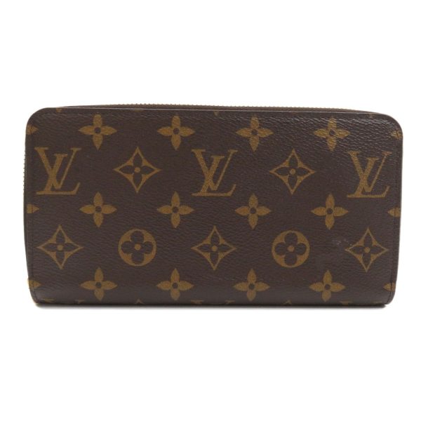 1 Louis Vuitton Zippy Wallet Monogram Long Wallet With Coin Purse Monogram Canvas