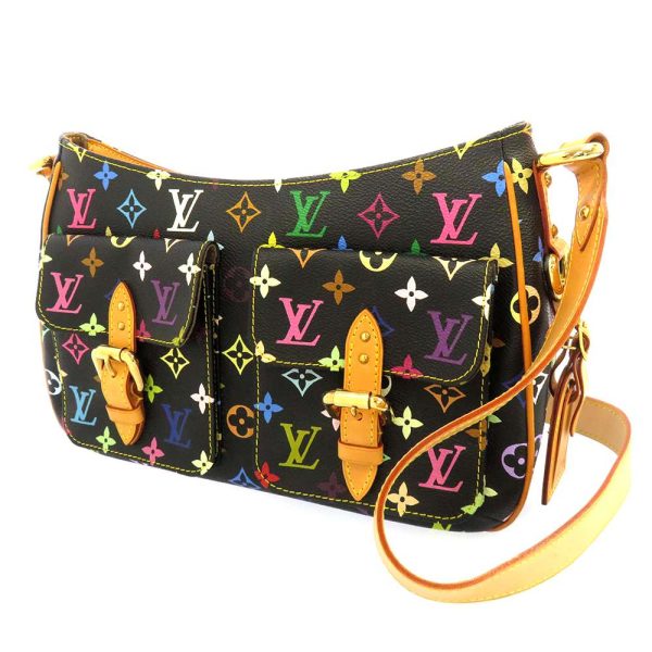 1 Louis Vuitton Shoulder Bag Monogram Multicolor GM Black