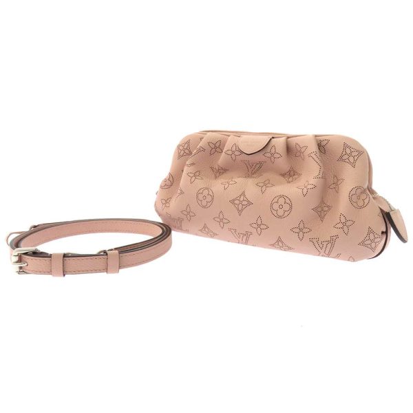 1 Louis Vuitton Shoulder Bag Mahina Scala Mini Magnolia