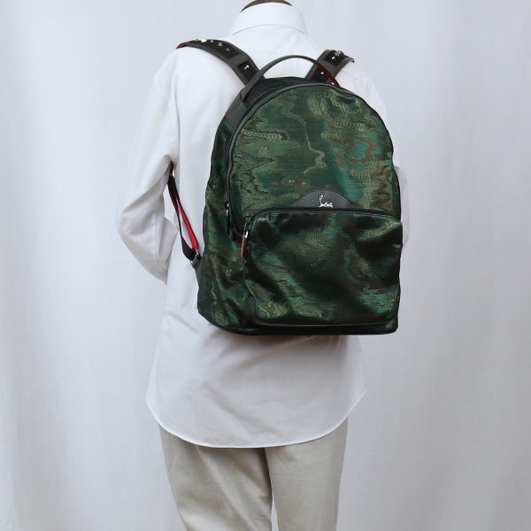 10 Christian Louboutin Backpack Rucksack Jacquard