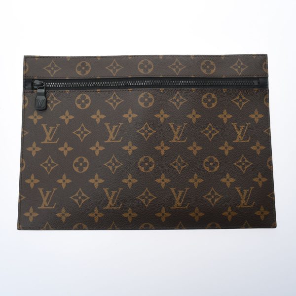 14 Louis Vuitton Macassar Weekend Tote PM Brown Monogram Canvas