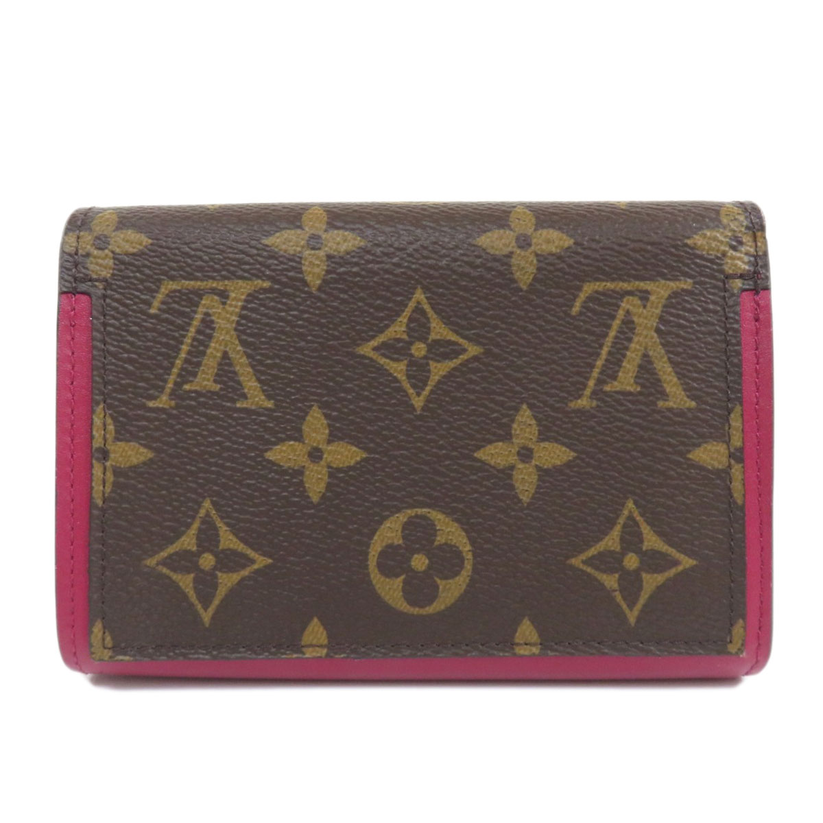 Louis Vuitton Portefeuille Flor Compact Monogram Bifold Wallet With Coin Purse Monogram Canvas - Image 2