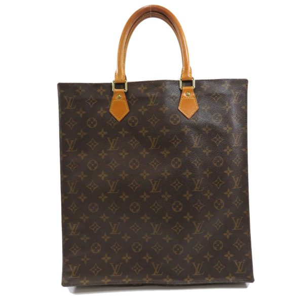 2 Louis Vuitton Sac Plat Tote Bag Monogram Canvas